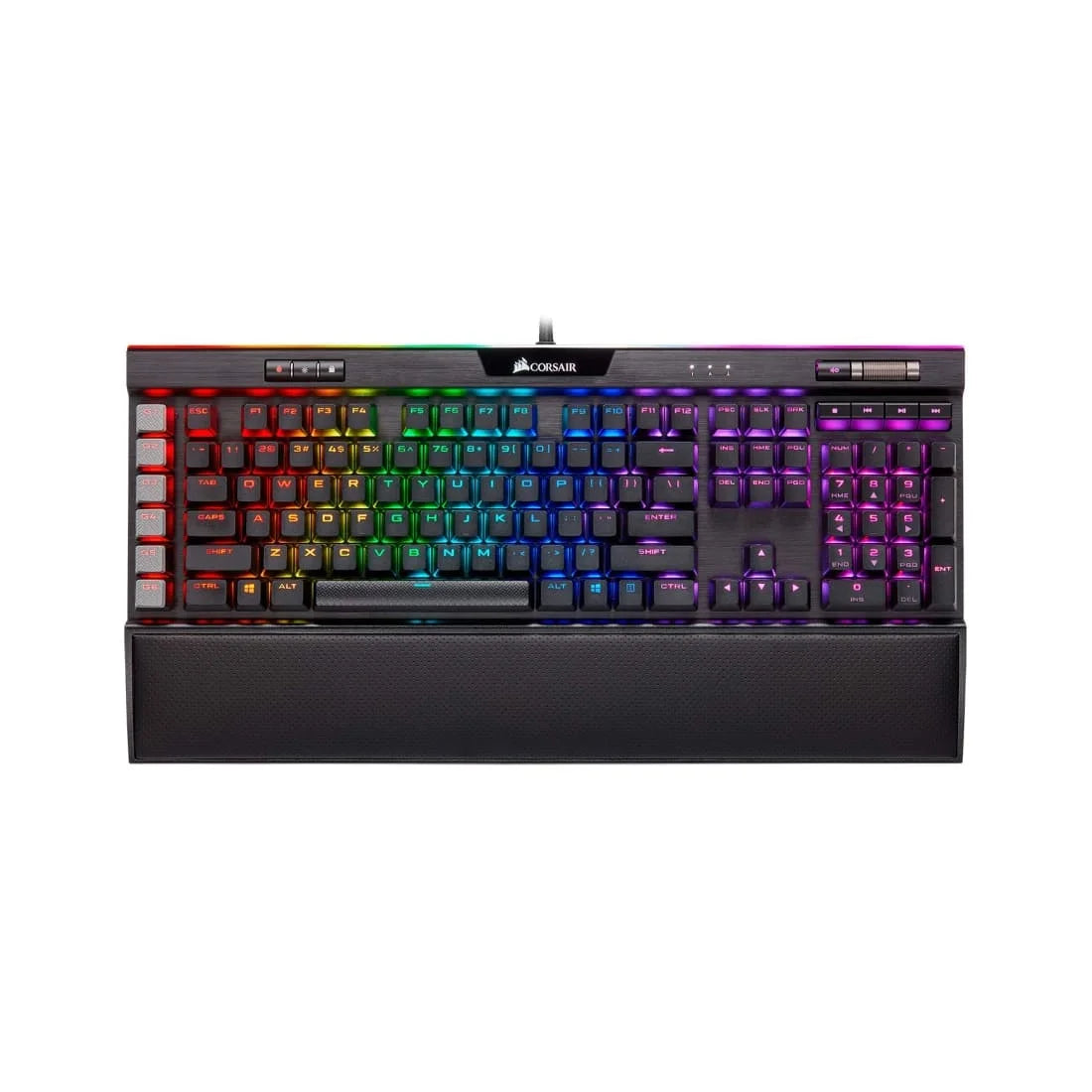 Corsair K95 RGB Platinum XT MX Speed Wired USB Gaming Keyboard (Black)