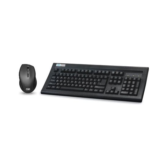 TVS ELECTRONICS Platina Wireless Mechanical Combo Keyboard & Mouse (Black)