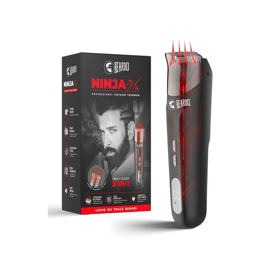 Beardo Ninja-X Vacuum Trimmer for Men