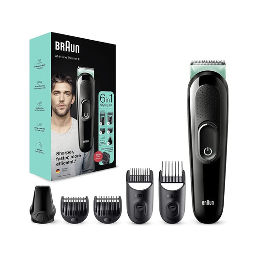 Braun MGK3321 6-in-1 Beard Trimmer for Men from Gillette All-in-One Tool