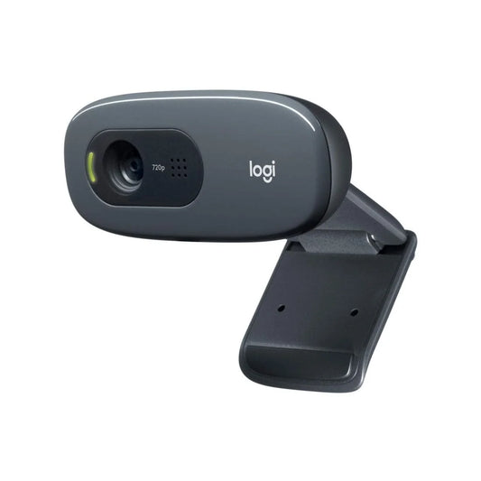 Logitech C270 Digital HD Webcam with Widescreen HD Video Calling (Grey)