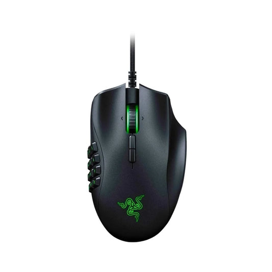 Razer Naga Trinity Modular MOBA/MMO Wired Gaming Mouse with 19 Programmable Buttons (Black)