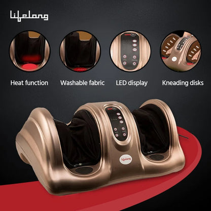 Lifelong Foot Massager Machine for Pain Relief with Kneading function