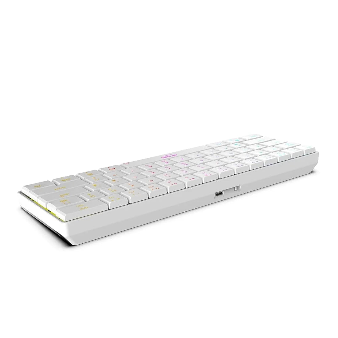 Ant Esports MK1500 Mini 60% Pro RGB Wireless Gaming Keyboard (White)