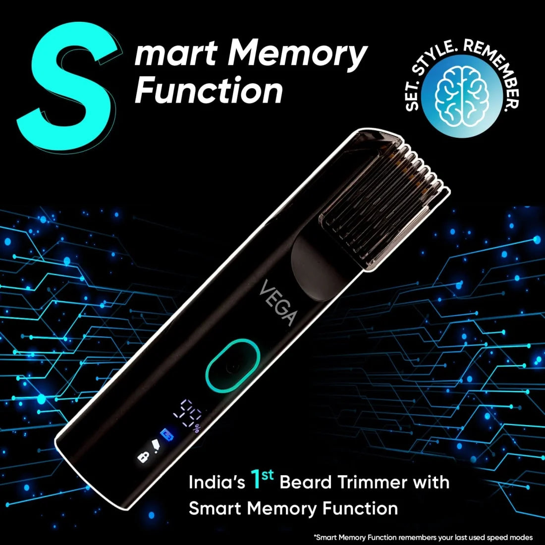 Vega SmartOne S1 Beard Trimmer for Men