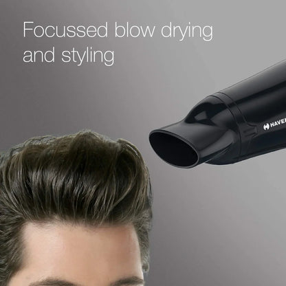 Havells HD3162 Men’s 1565 Watts Powerful Hair Dryer with Thin Concentrator and Cool Shot Button