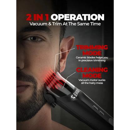 Beardo Ninja-X Vacuum Trimmer for Men