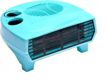 Electric Fan Heater - 2000 Watts Variable Temperature Control Room heater| Room heater blower | Over Heat Protection | 2 year warranty White/Green