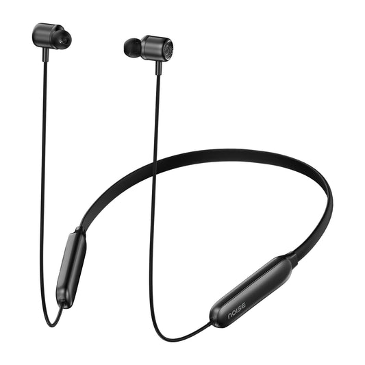 Noise Newly Launched Bravo Bluetooth in Ear Neckband with Upto 35 Hours of Playtime, 10mm Driver,& BT v5.2 – Jet Black