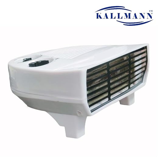 Electric Fan Heater - 2000 Watts Variable Temperature Control Room heater| Room heater blower | Over Heat Protection | 2 year warranty White/Green