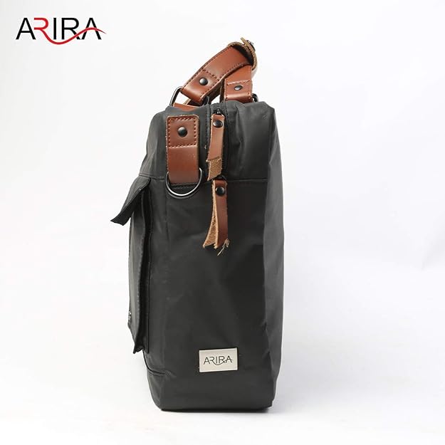 ARIRA AB011 Splash-Proof Laptop Messenger Bag for 13-Inch, 14-Inch, 15.6-Inch