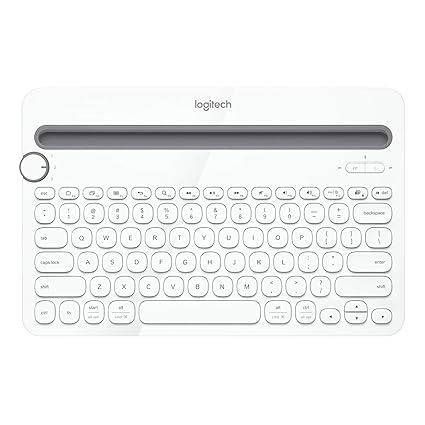 Logitech K480 Wireless Multi-Device Keyboard (White)