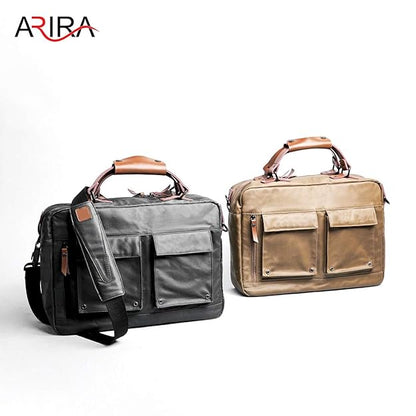 ARIRA AB011 Splash-Proof Laptop Messenger Bag for 13-Inch, 14-Inch, 15.6-Inch