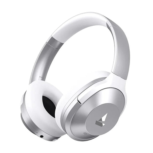 boAt Nirvana 751 ANC Hybrid Active Noise Cancelling Bluetooth Wireless Over Ear Headphones with Up to 65H Playtime (Silver Sterling)