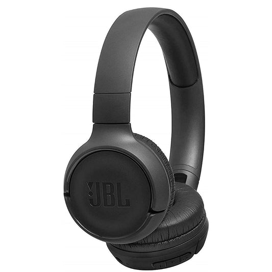 JBL Tune 500BT by Harman Powerful Bass Wireless On-Ear Headphones with Mic, 16 Hours Playtime & Multi Connect Connectivity (Black)