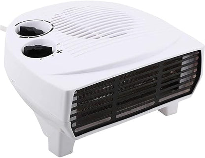 Electric Fan Heater - 2000 Watts Variable Temperature Control Room heater| Room heater blower | Over Heat Protection | 2 year warranty White/Green