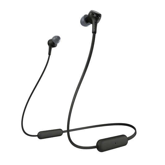 Sony WI-XB400 Wireless Extra Bass in-Ear Headphones with 15 hrs Battery, Quick Charge, Magnetic Earbuds – Black