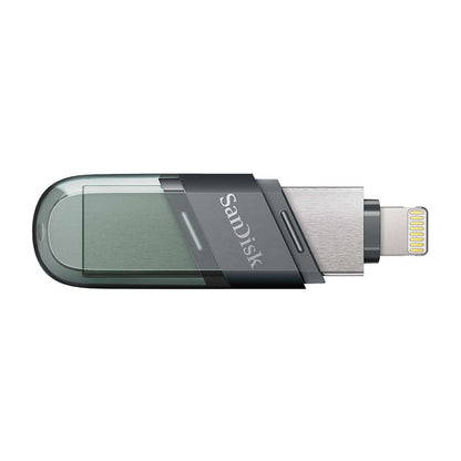 SanDisk iXpand, USB 3.0 Flash Drive Flip 32GB, for iOS and Windows, Metalic