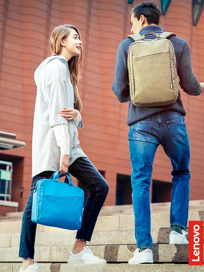 Lenovo Casual Laptop Briefcase T210 (Toploader) 15.6-inch(39.6cm) Water Repellent Blue