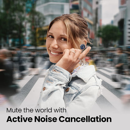 JBL Tune 130NC TWS Earbuds Active Noise Cancellation (Upto 40dB) Adjust EQ for Extra Bass Massive 40Hrs Playtime – Blue