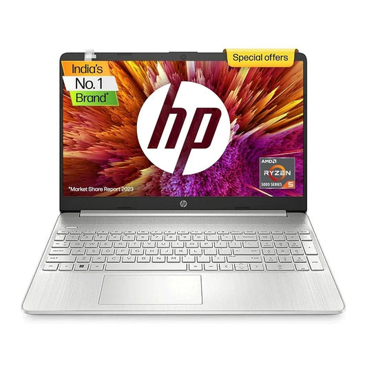 HP Laptop 14s, AMD Ryzen 5 5500U, 14-inch (35.6 cm), FHD, 8GB DDR4, 512GB SSD, AMD Radeon Graphics, Backlit KB, Thin & Light, Dual Speakers (Open Box)