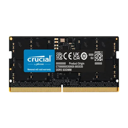 Crucial 16GB (16GBx1) DDR5 4800MHz Laptop RAM – CT16G48C40S5