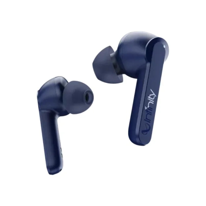 Infinity Swing 300 by Harman True Wifi Earbuds with Mic, 20 Hrs of Playtime BT 5.0, Type C (Blue)