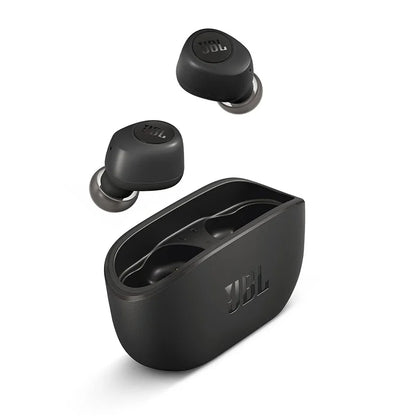 JBL Wave 100 Bluetooth Truly Wireless in Ear Earbuds with Mic, 20 Hours Playtime,(Black)