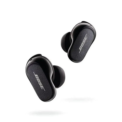 Bose New QuietComfort Earbuds II, Wireless, Bluetooth, World’s Best Noise Cancelling in-Ear Headphones – Triple Black