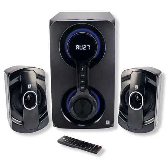 iBall Thunder 40 Watt 2.1 Bluetooth Home Theater with RGB LED Illuminated Subwoofer, Remote/USB/SD/FM/AUX