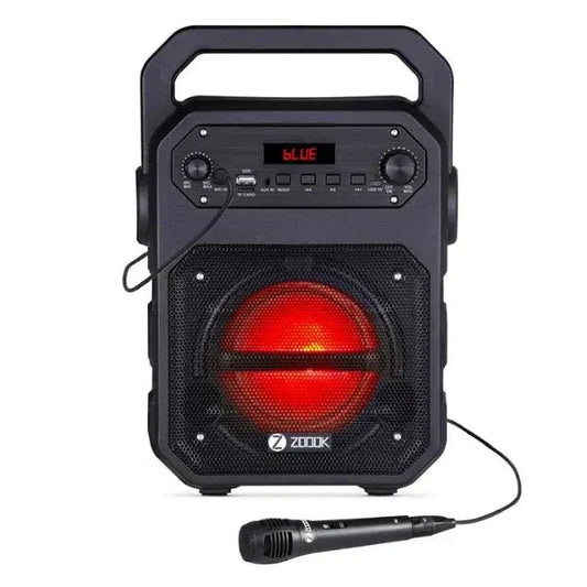 Zoook Rocker Thunder Bluetooth Party Speaker 20 watts with Karaoke Mic