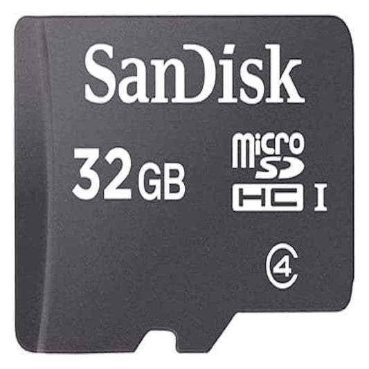 SanDisk 32GB Class 4 microSDHC Flash Memory Card (SDSDQM-032G-B35)