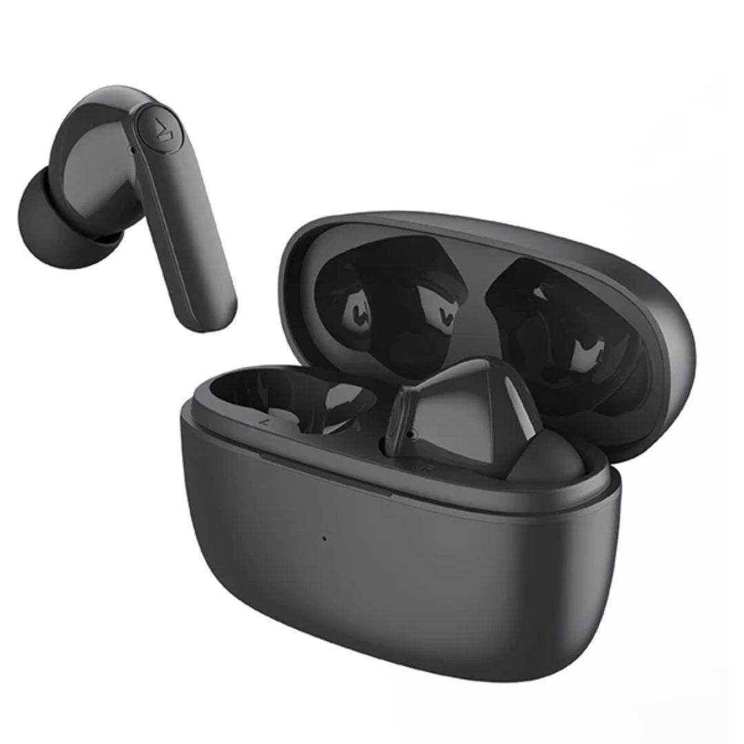 boAt Airdopes 131 PRO Wireless Earbuds with ENx™ Noise Cancellation Technology, BEAST Mode, 45 Hours of Battery Life – Black