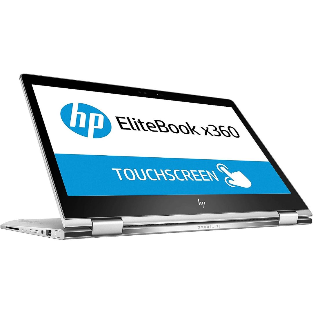 HP Elitebook X360 1030 G2, Windows 10, i7-7600U, 2.8 GHz, Intel HD Graphics 620, 8 GB/512 GB, Silver