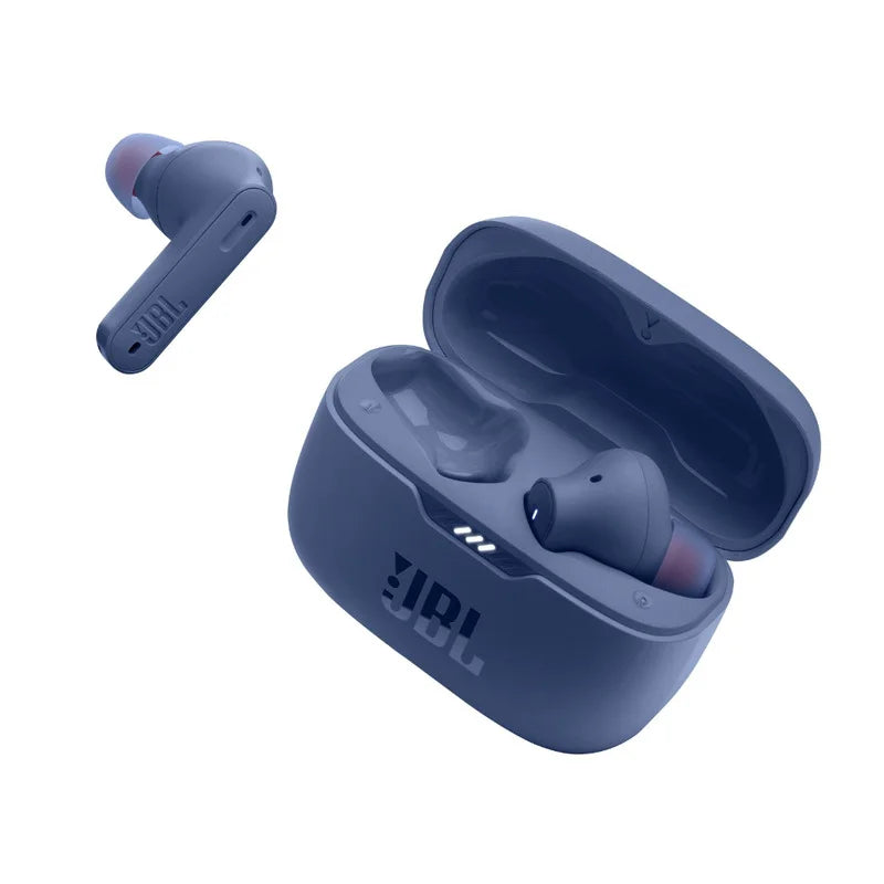 JBL Tune 230NC TWS, Active Noise Cancellation Earbuds with Mic, Massive 40 Hrs Playtime, Bluetooth 5.2 – Blue