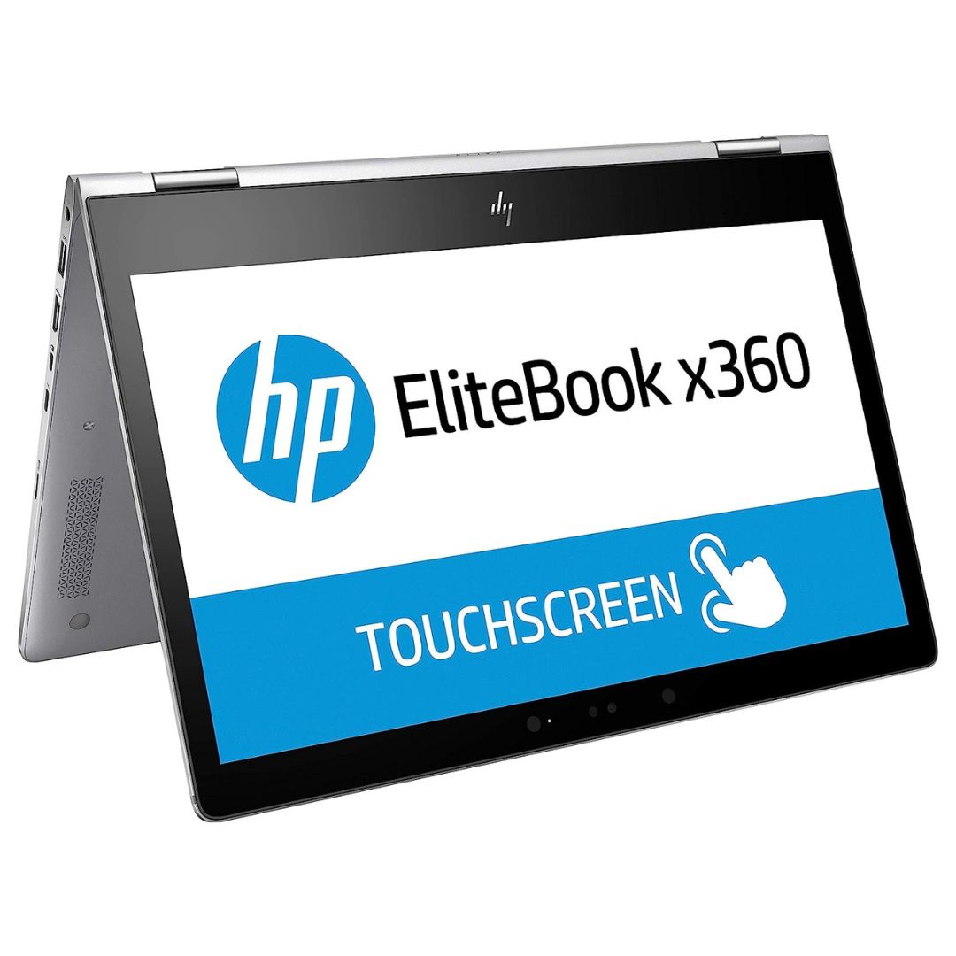 HP Elitebook X360 1030 G2, Windows 10, i7-7600U, 2.8 GHz, Intel HD Graphics 620, 8 GB/512 GB, Silver