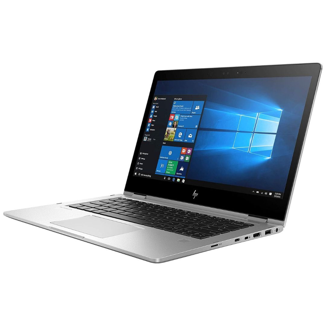 HP Elitebook X360 1030 G2, Windows 10, i7-7600U, 2.8 GHz, Intel HD Graphics 620, 8 GB/512 GB, Silver