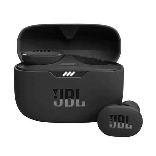 JBL Tune 130NC True Wireless in Ear Earbuds Active Noise Cancellation (Upto 40dB) Adjust EQ for Extra Bass Massive 40Hrs Playtime – Black