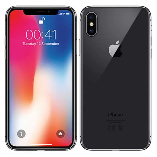 APPLE IPHONE X (64GB, BLACK) REFURBISHED