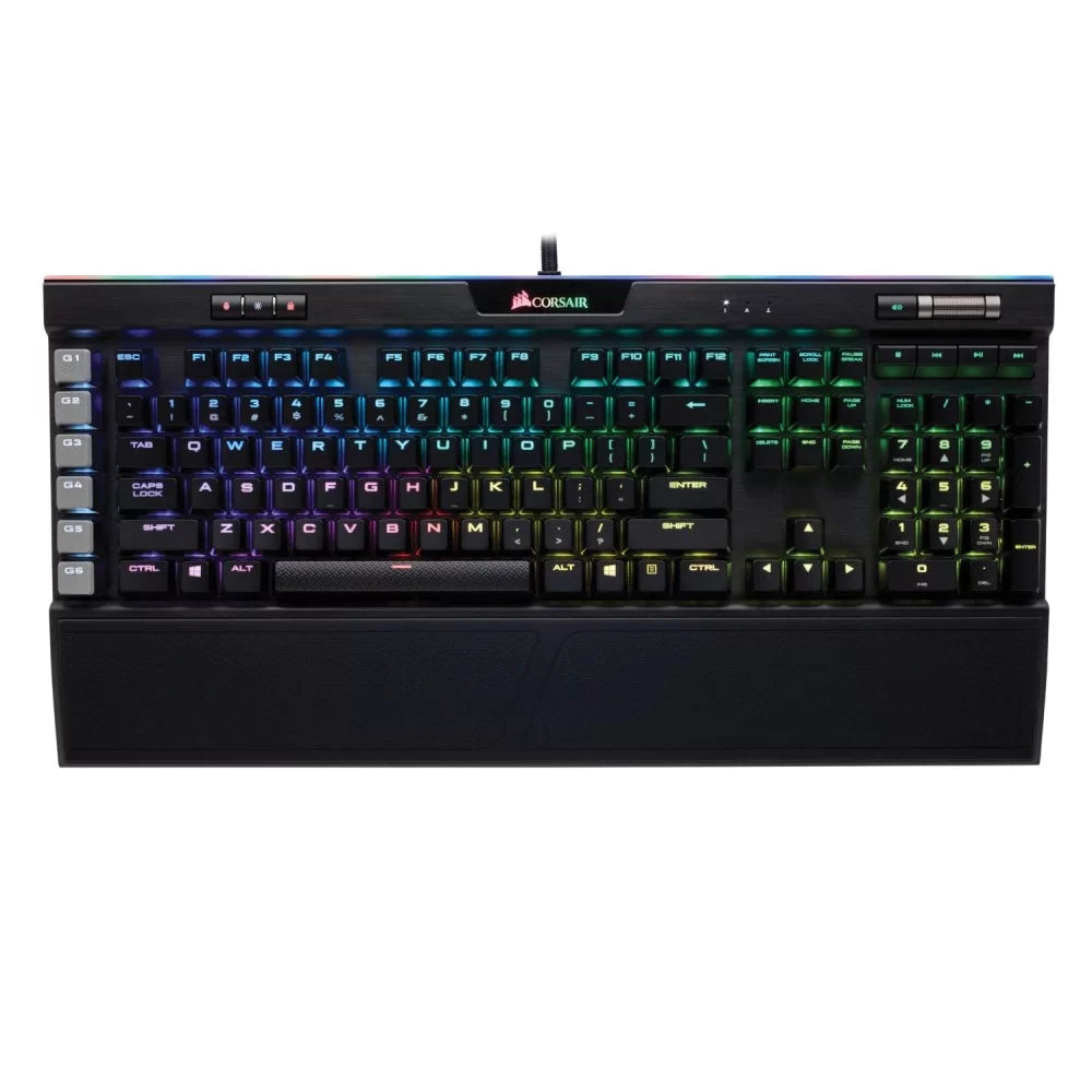 Corsair K95 RGB Platinum XT MX Speed Wired USB Gaming Keyboard (Black)